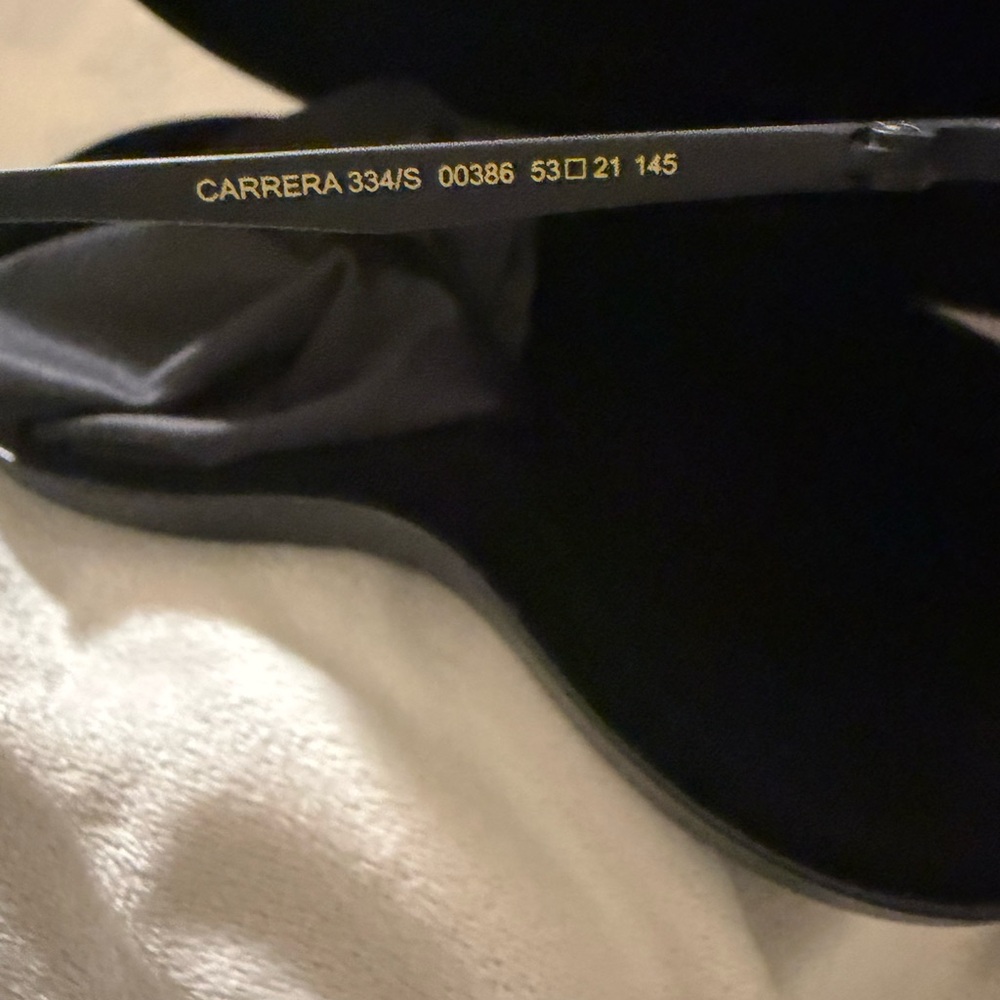 Carrera Black Framed Octagonal Men Sunglasses Wit… - image 6